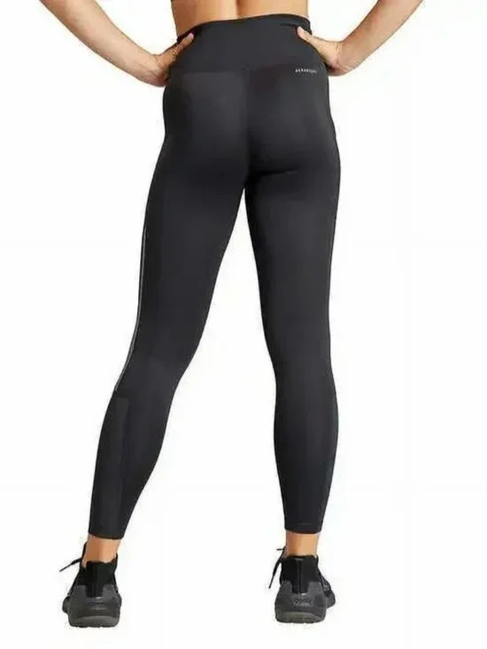 Adidas  High Waist 7/8 3-Stripe Active Tight with Pocket Leggings - Picture 8 of 9